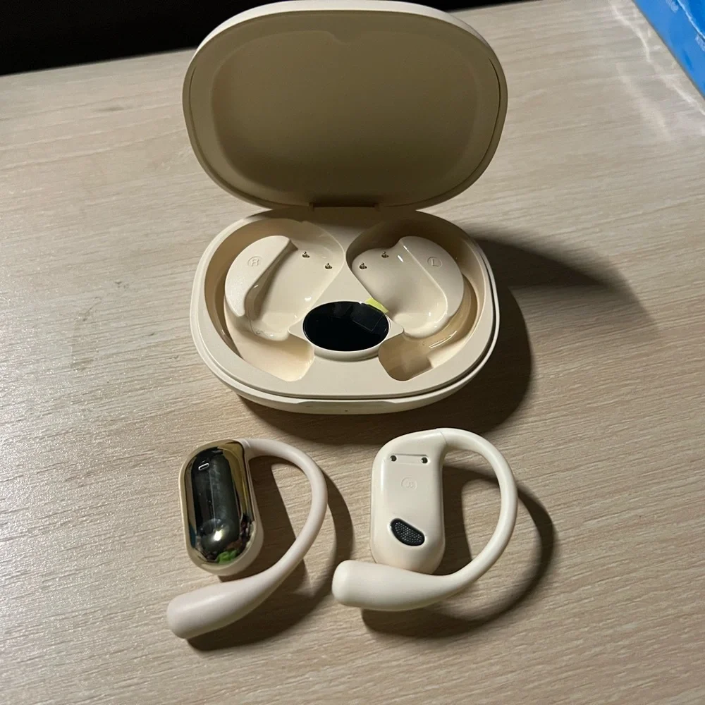 Translation Earbuds - Wireless Open-Ear 5.4 Sport Headset,blue or khaki or black